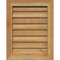 Vertical Gable Vent Unfinished Non-Functional K730