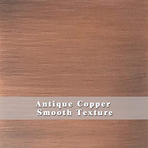 Light Hammered-Antique Copper Stainless Steel Kitchen Vent Hood S72329