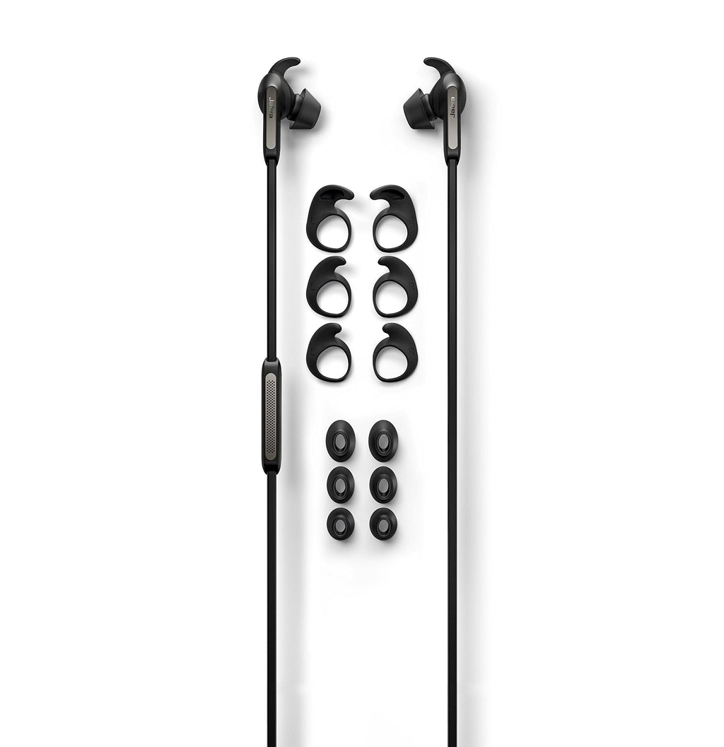 Titanium Black Bluetooth Wireless In-Ear Earphones with Mic M494