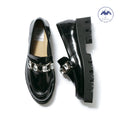 Track Sole Beaded Loafers P3064