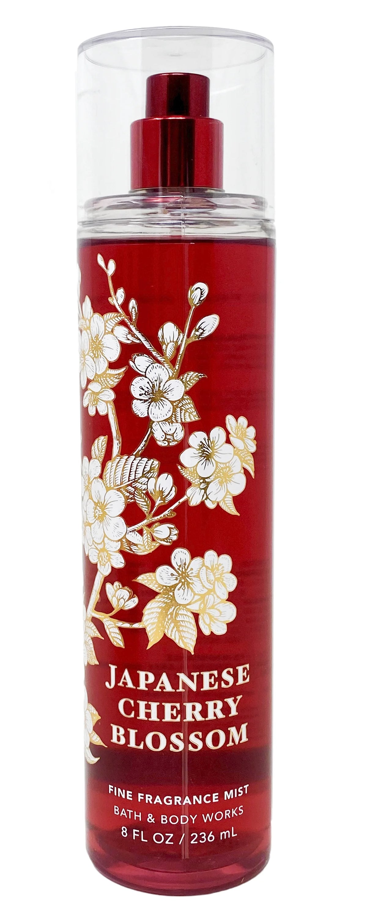 Japanese Cherry Blossom Fine Fragrance Mist, Shower Gel, Body Lotion and Hand Cream with Sample Soap Gift Bag Set R5871