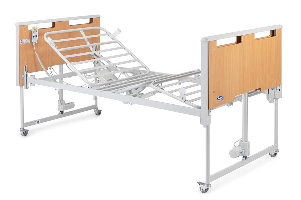 Full-Electric Hospital Bed with Side Support Rail Q704