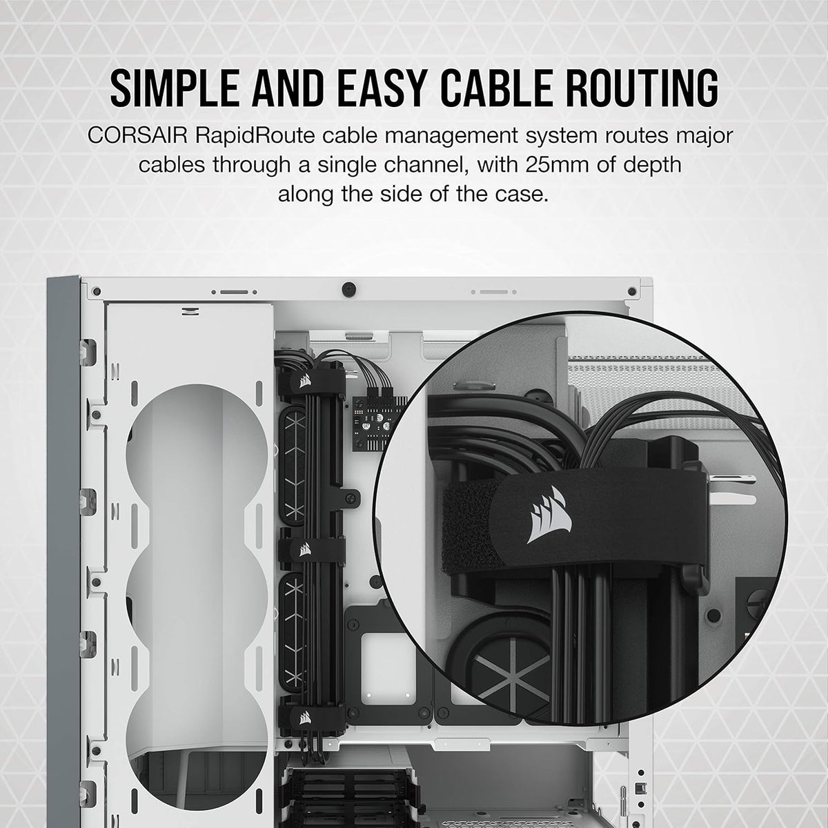 White Mid-Tower ATX PC Case J201524