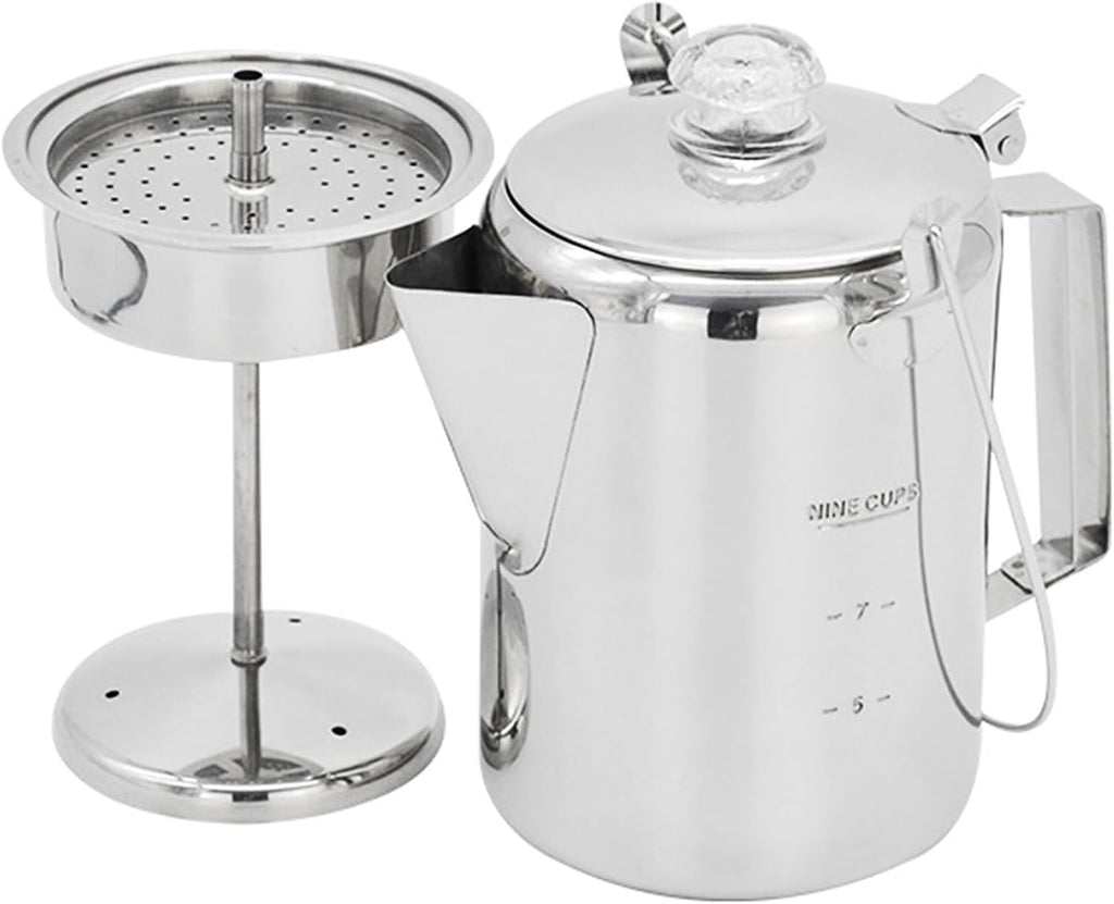 1.2L Stainless Steel Coffee Percolator H463
