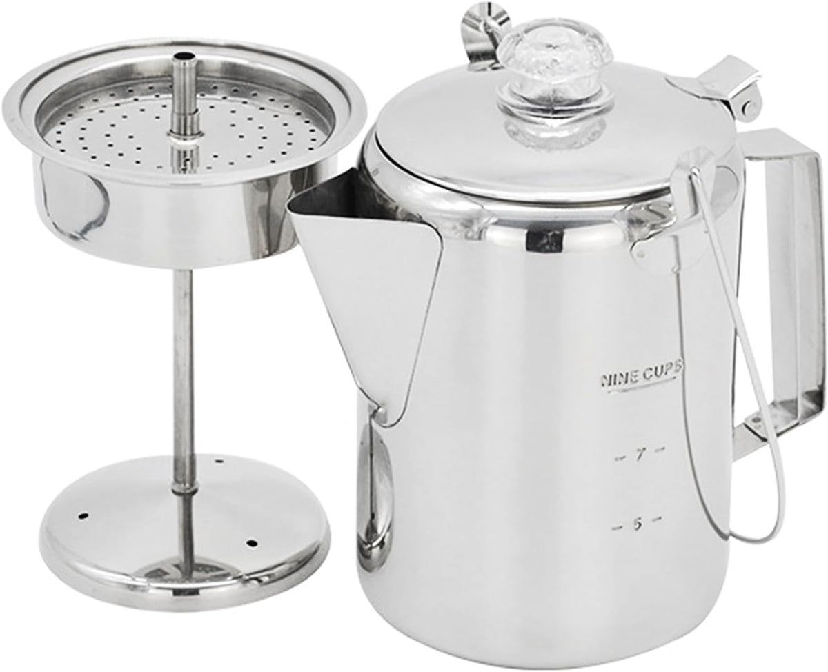 1.2L Stainless Steel Coffee Percolator H463