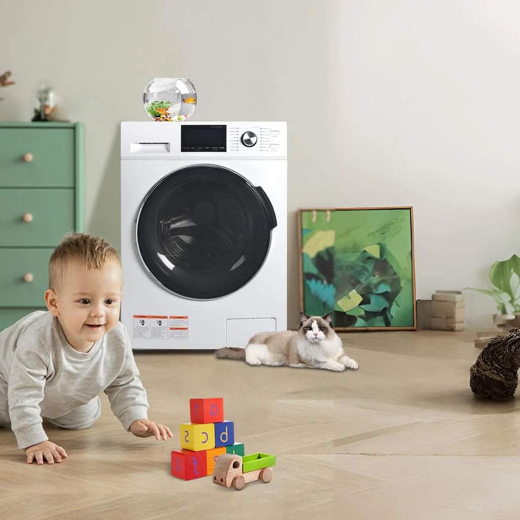 2.7 Cu ft Compact Front Load Washing Machine Y448