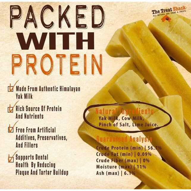 6-7-in Himalayan Yak Cheese Dog Chews J126565