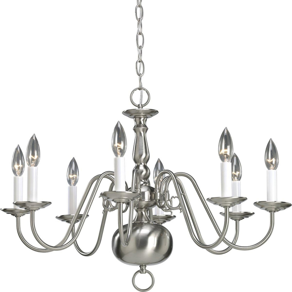 Brass Chandelier 26-Inch Diameter x 18-Inch Height Q785