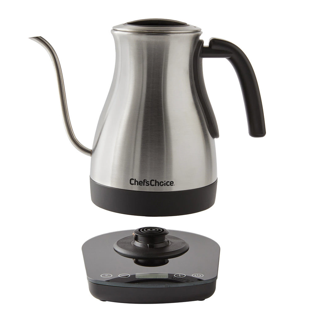 Digital Electric Gooseneck Kettle Brushed Stainless Steel O5716