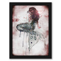 Mermaid 2 Black Frame 22x22x28x22 X6208