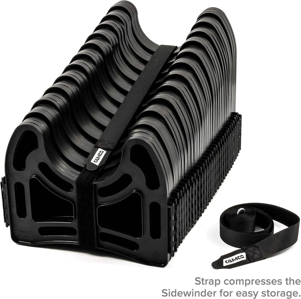 Black 30 ft Plastic Sewer Hose Support U25904