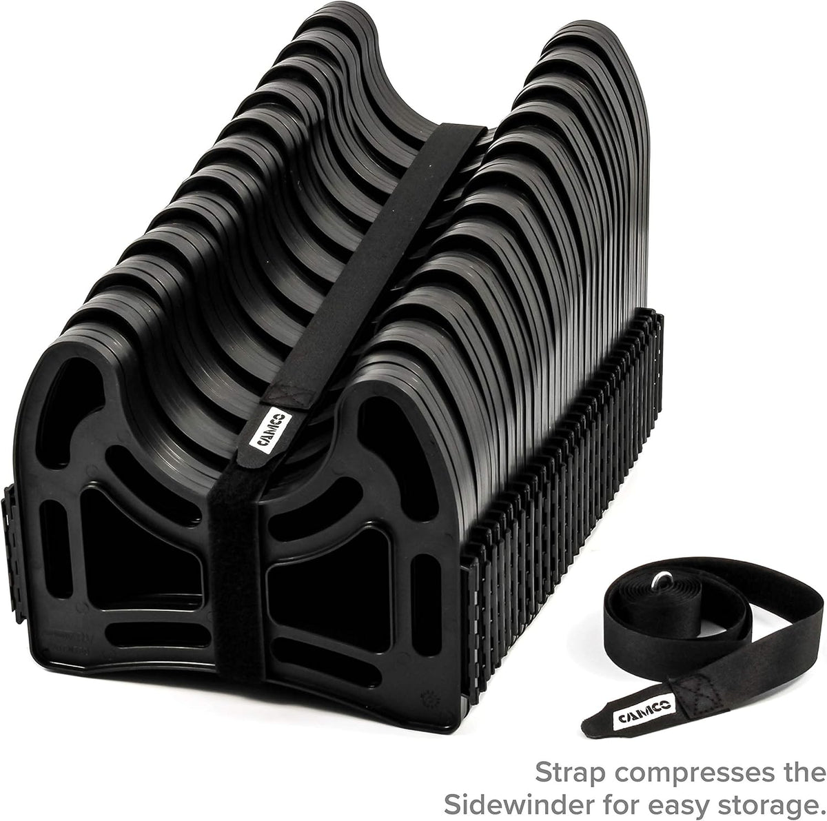 Black 30 ft Plastic Sewer Hose Support U25904
