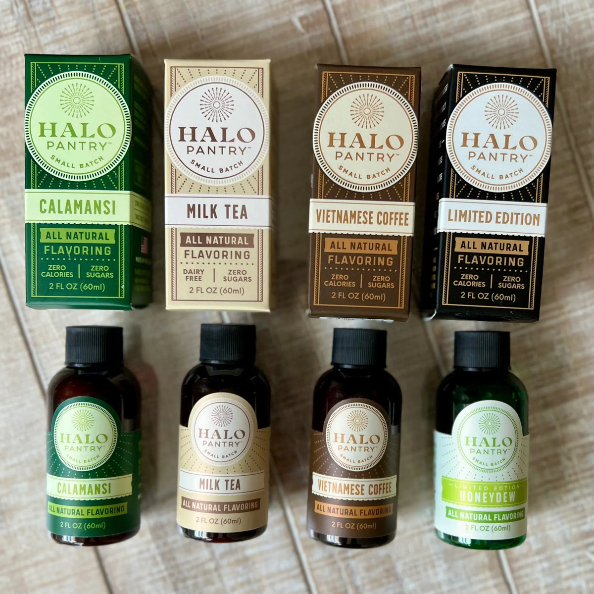 4 pk Vietnamese Coffee Calamansi Milk Tea Honeydew Melon Gift Set T5846