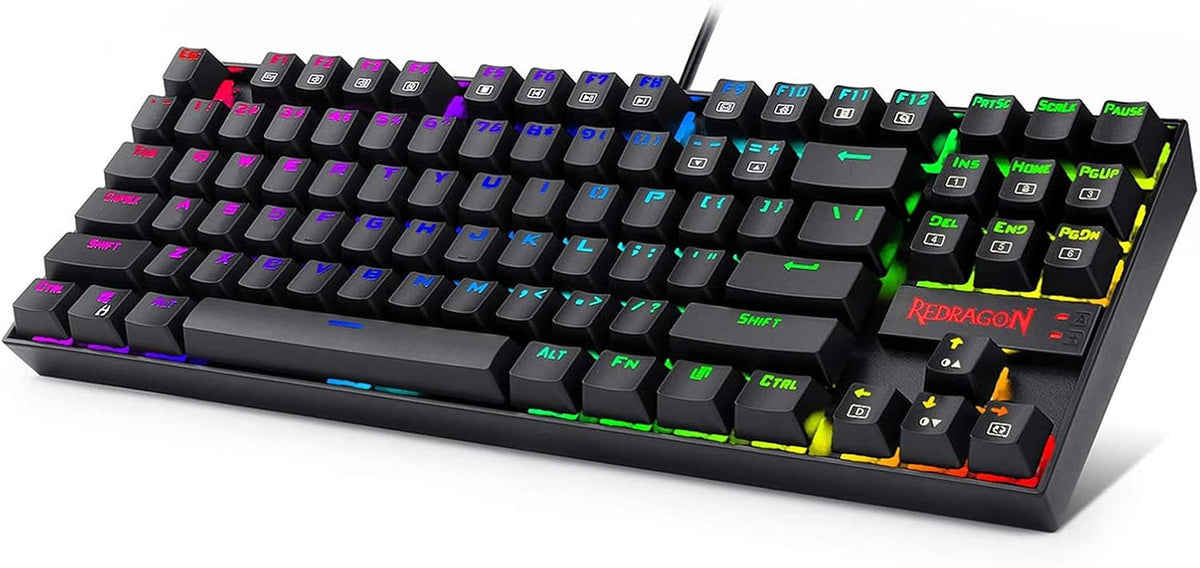 87 Key Blue Switches Mechanical Gaming Keyboard Pack of 2 L727