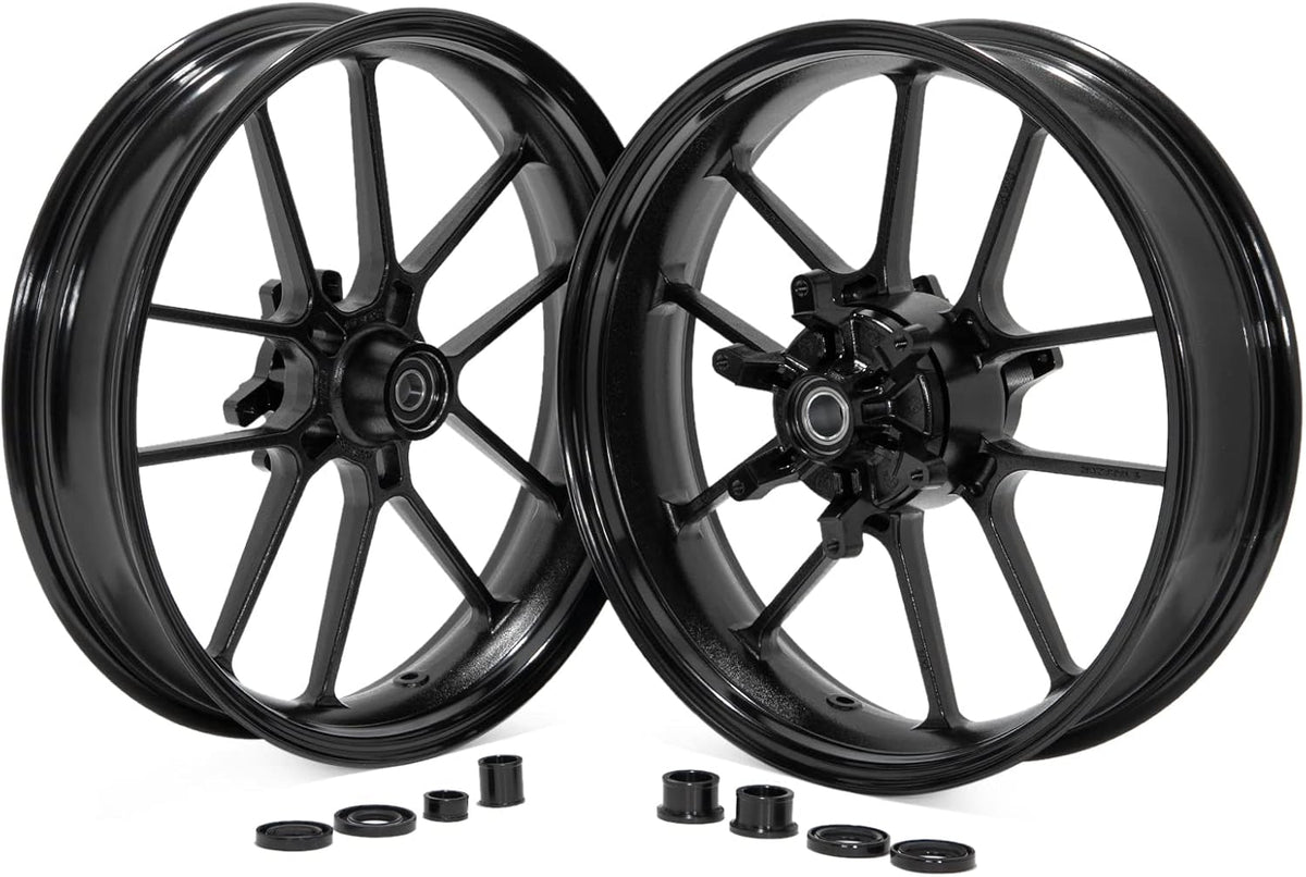 17'' Red Front Rear Wheel Rim M6412