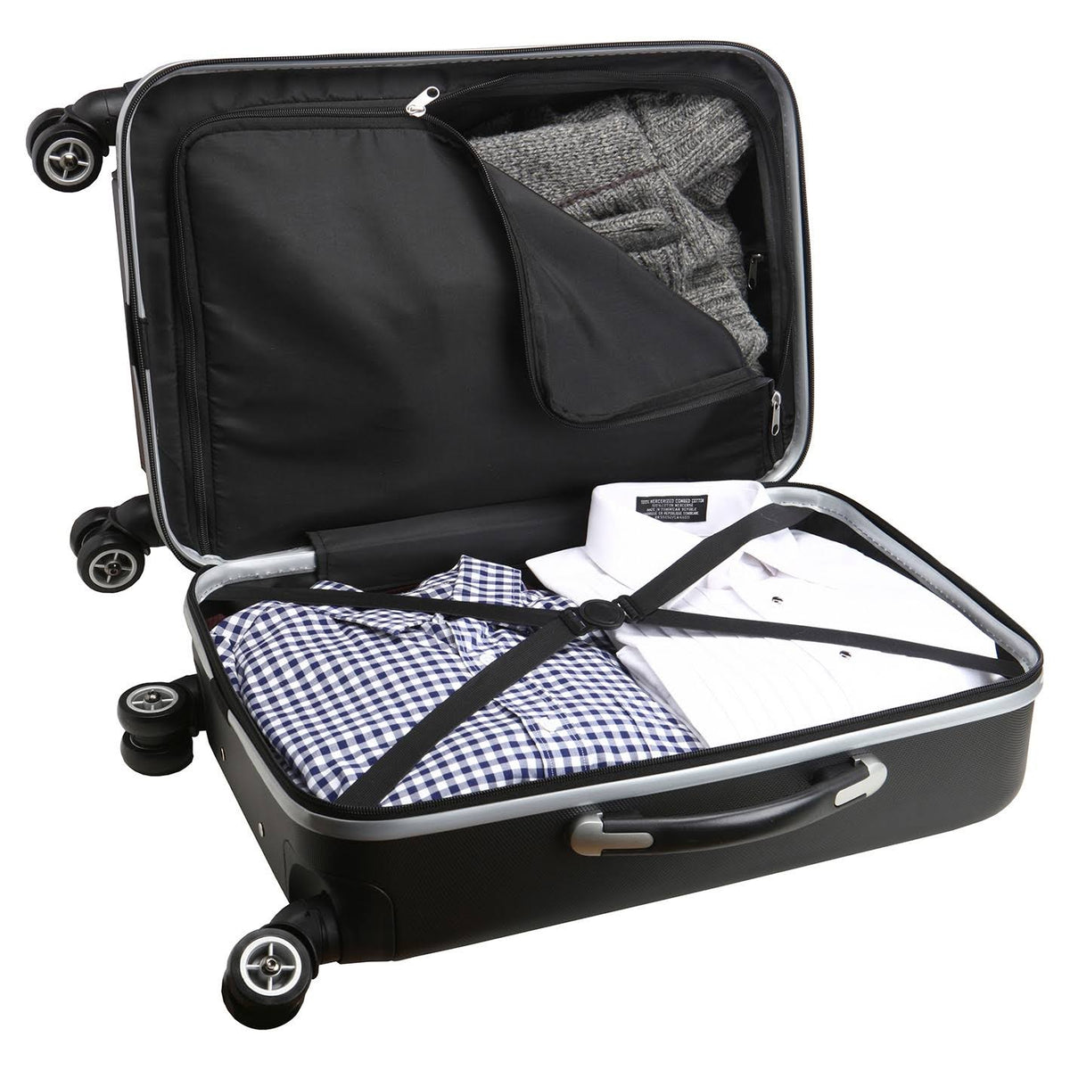 Black 20 inch Carry on Hardcase Spinner B230372
