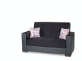Black Loveseat B598