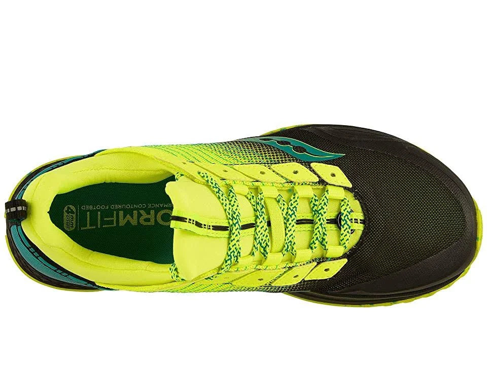 Citron/Black Trail Running Shoes P260