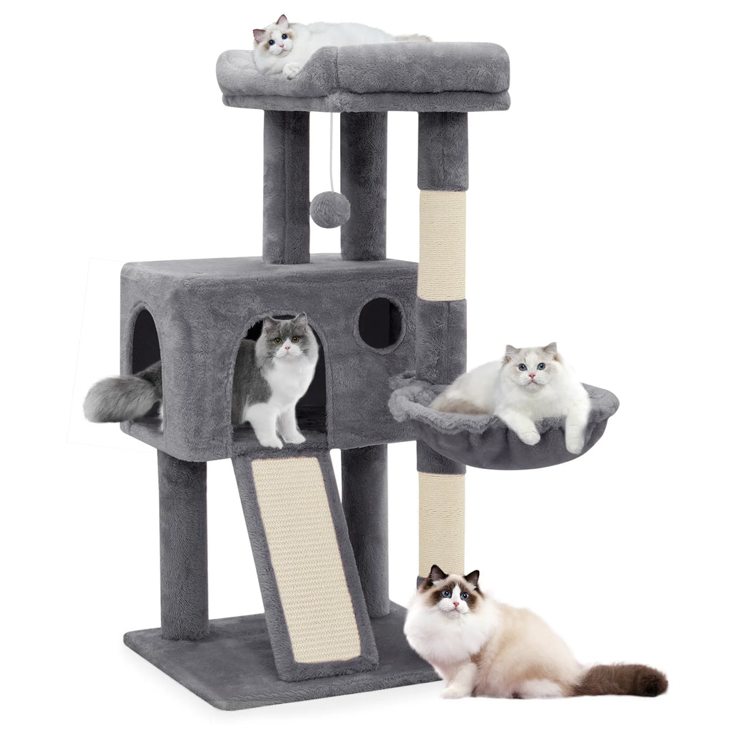 36-in Multi-Level Plush Cat Tree G23798