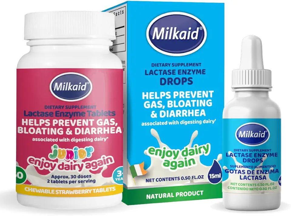 Chewable Lactase Enzyme Tablets for Lactose Intolerance W795104