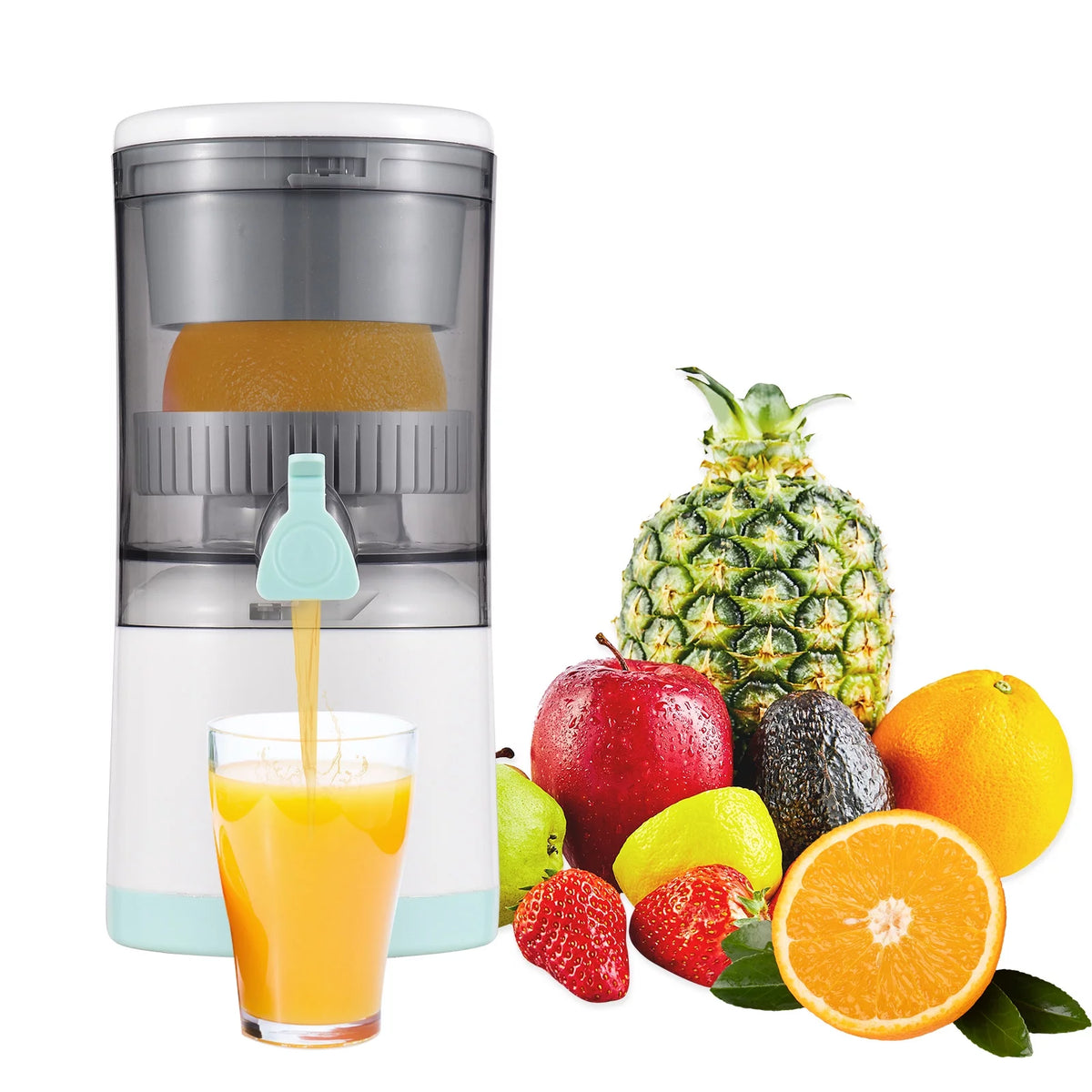 Electric Orange Juice Squeezer Portable Citrus Juicer M14066