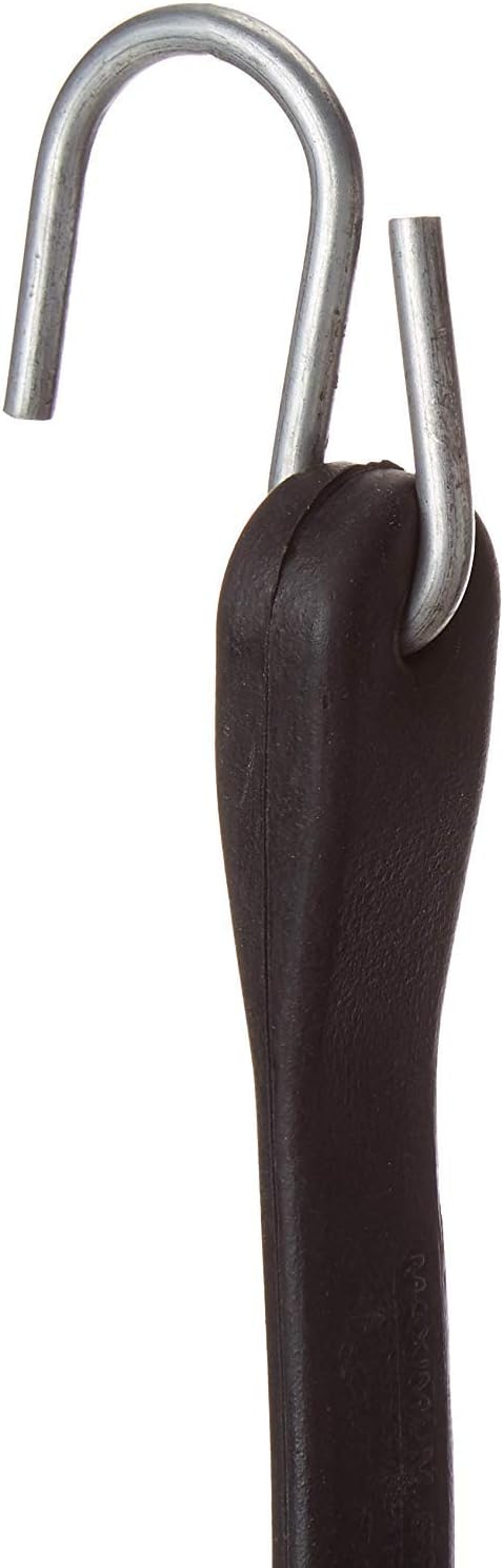 15" Rubber Bungee Cords with Hooks, Pack of 25 W115645