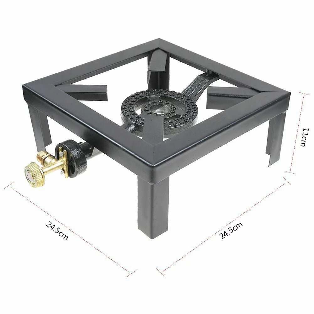 Portable Single/Double Burner Propane Gas Camp Stove A5789