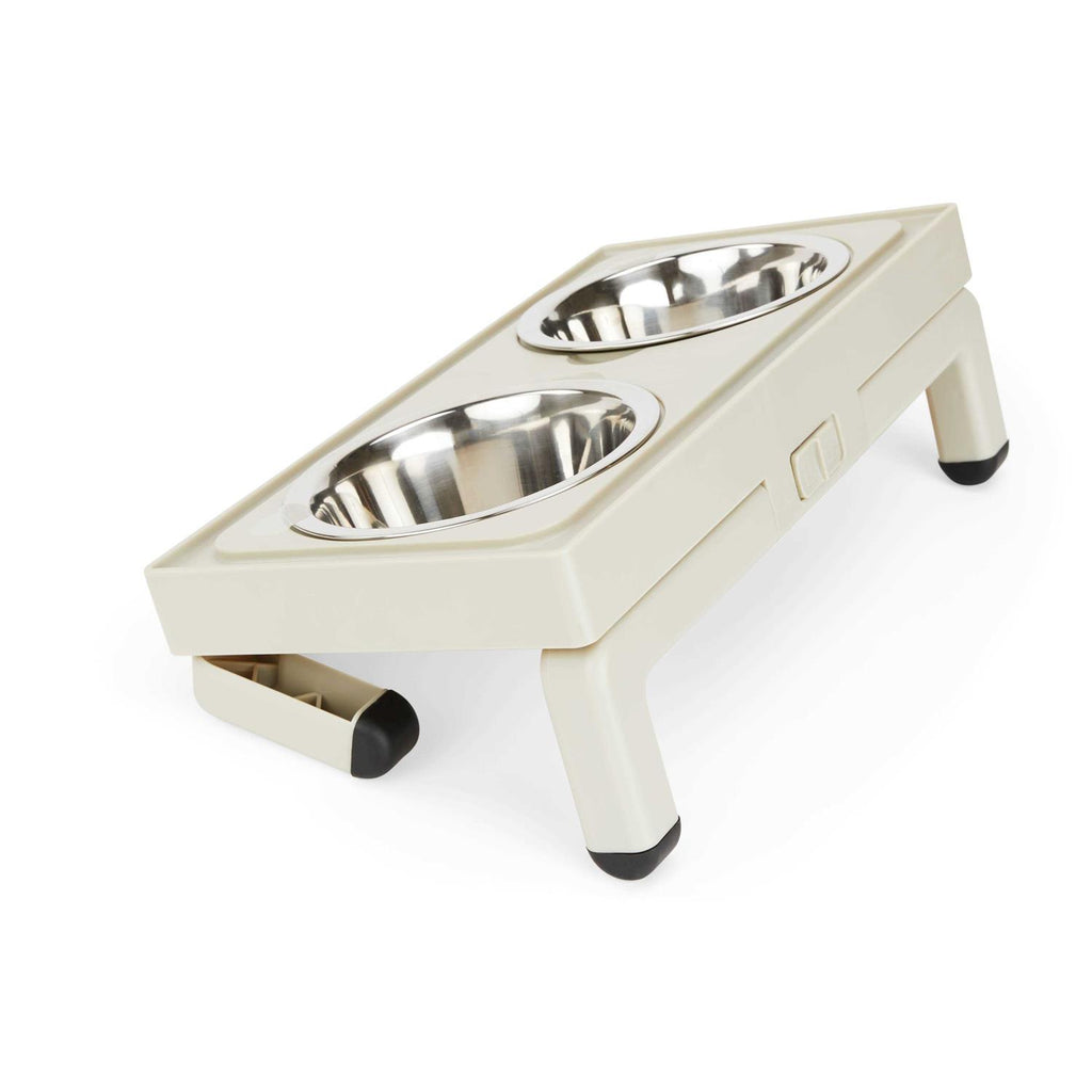 Adjustable Double Diner Dog Bowl V2669