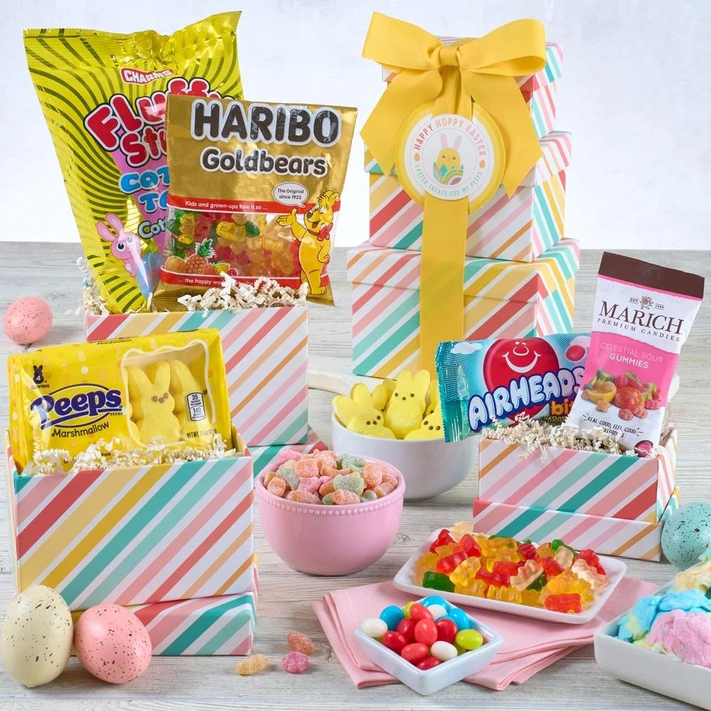 Easter Candy & Popcorn Gift Tower Y851