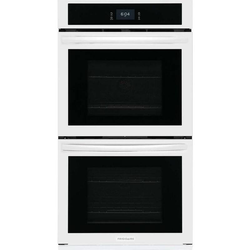 Double Electric Built-In Wall Oven with Convection in White A77838