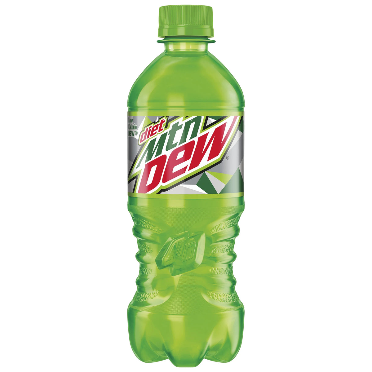 Diet Mountain Dew Soda 20oz Bottles, Quantity of 24 D33916