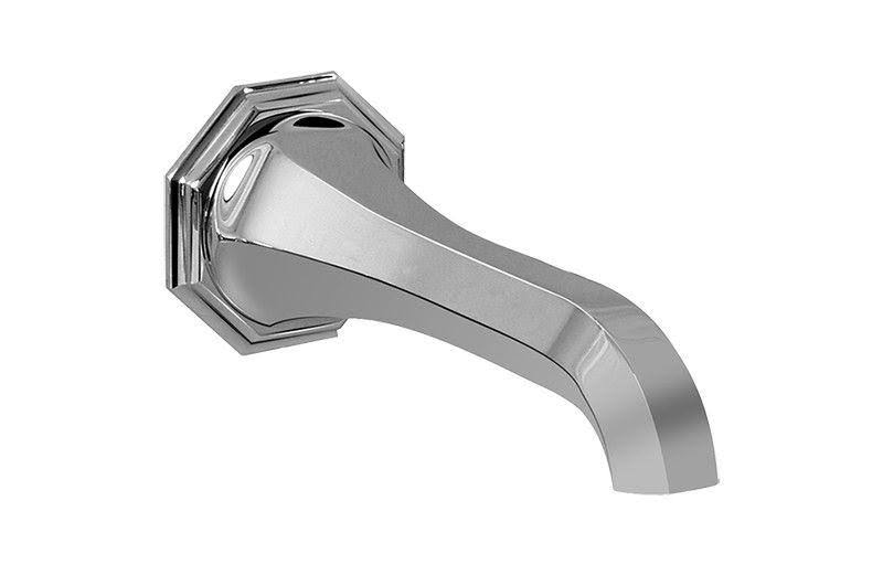 Polished Chrome Hexagonal Tub Spout U290190