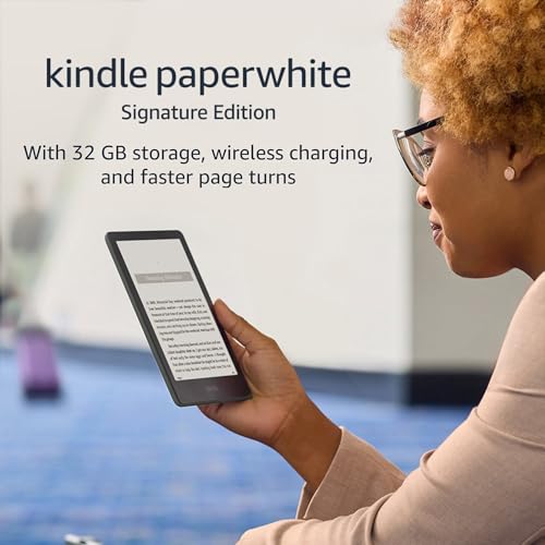 Kindle Paperwhite Signature Edition 32 GB Black G807