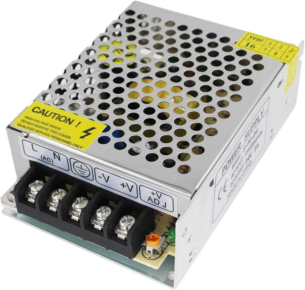 Switch Power Supply Driver, 24V 15A 360W, Pack of 2 F9990
