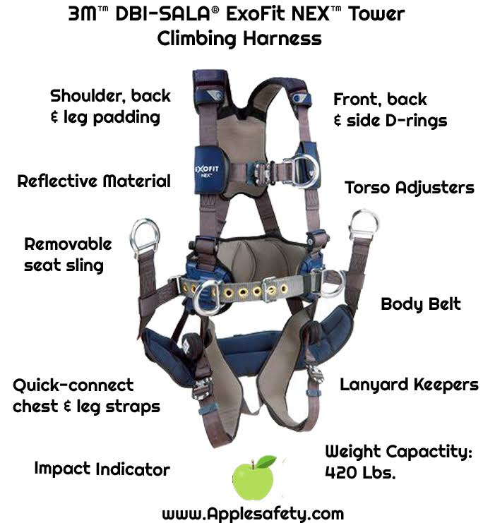 Tower Climbing Harness O762215