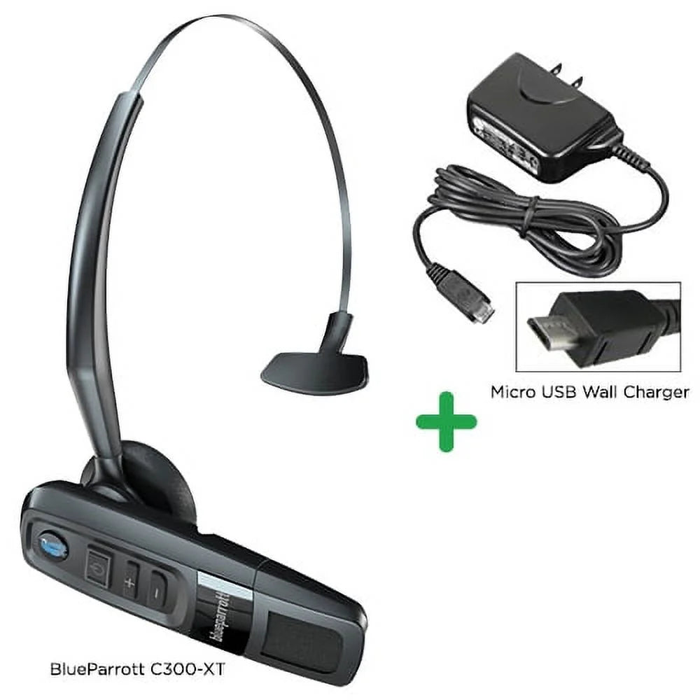 Blueparrott C300-XT with Micro USB Wall Charger C300-XT R387402