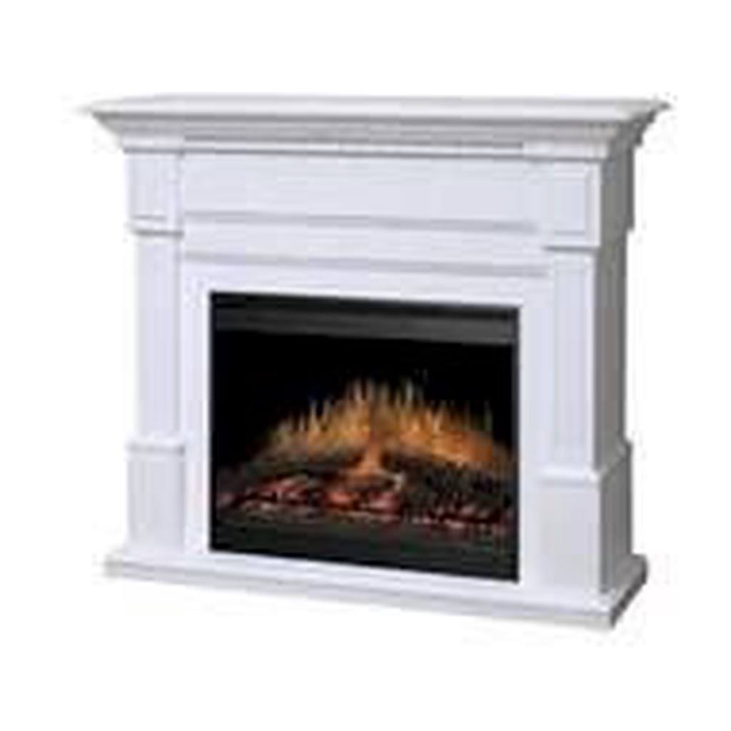 White Electric Fireplace U285400