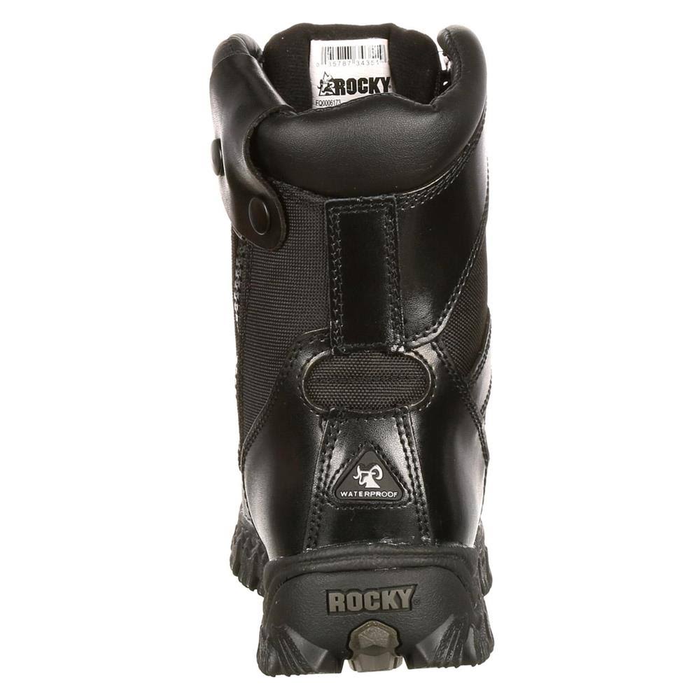 Black 8 in. Alphaforce Work Boots E11250