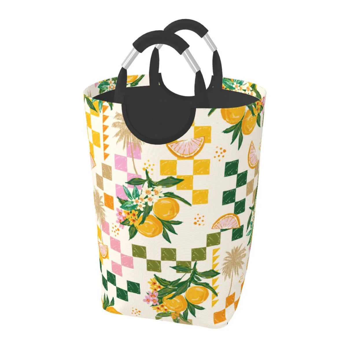 Large Canvas Fabric Laundry Hamper F152