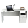 Washed Oak Curved Top Writing Desk N75499