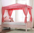Light Pink Twin Bed E2391