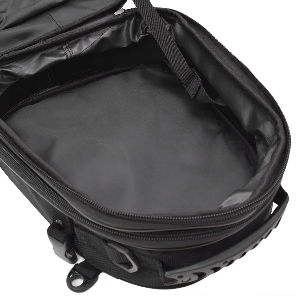 Waterproof Motorcycle Seat Tail Bag Expandable Motorcycle Luggage Bag A794090
