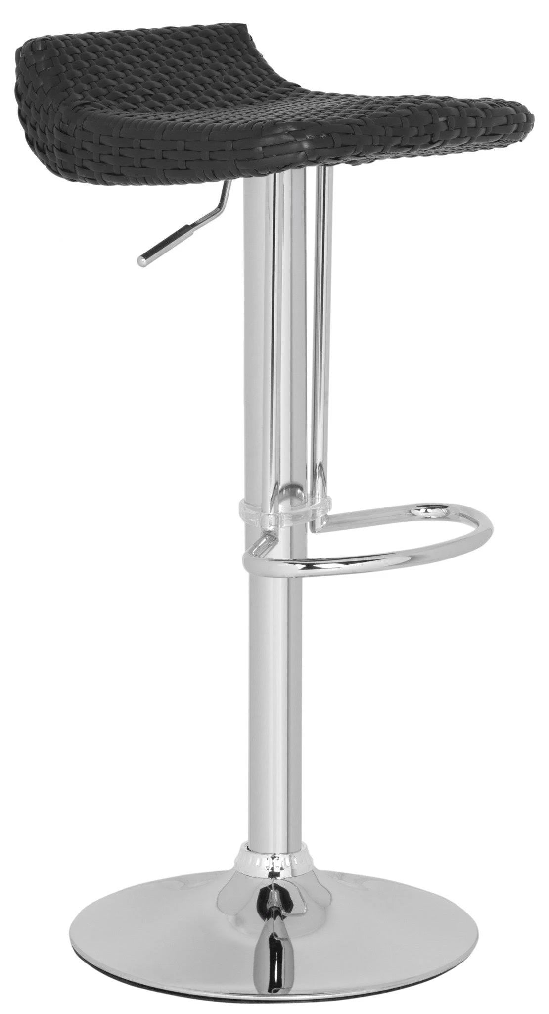 Black Swivel Bar Stool W762