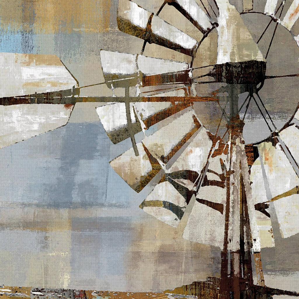24 inch x 24 inch Windmill Canvas Art M938