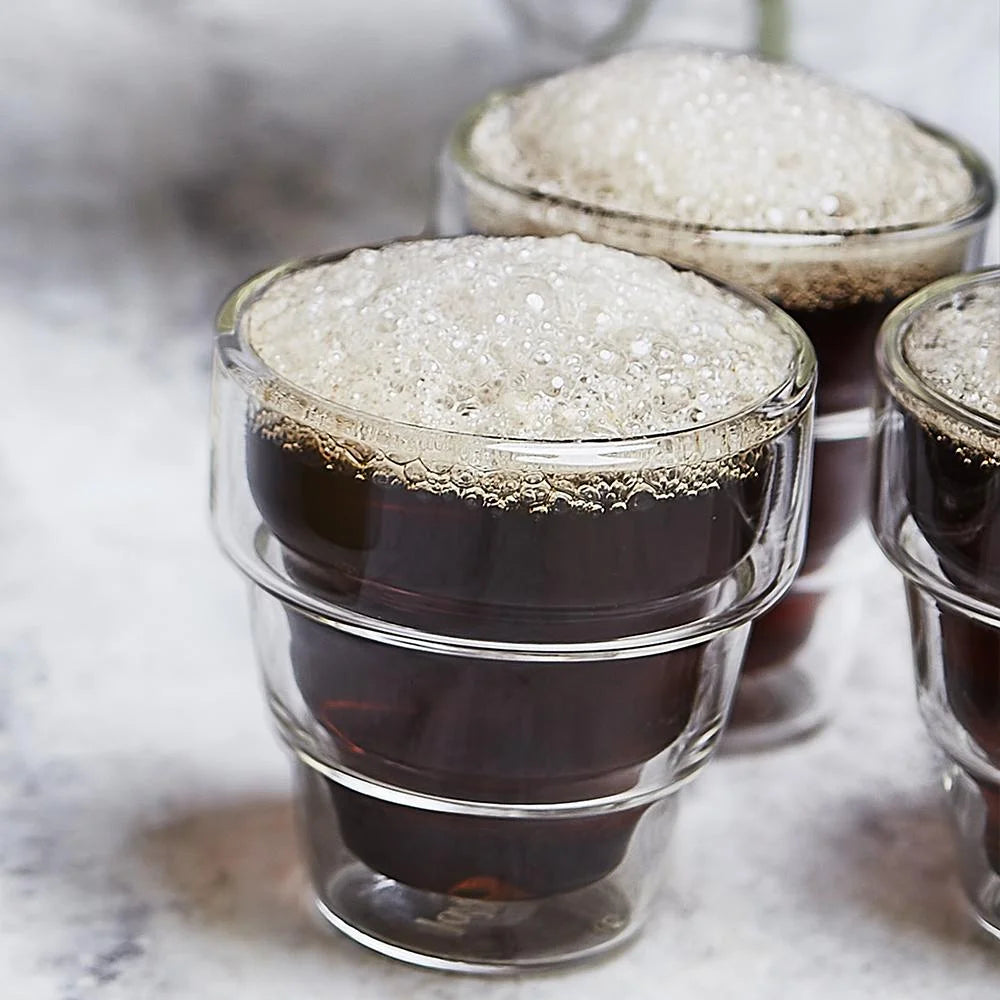 Double Wall Glass Espresso Mugs Set of 2 T365303