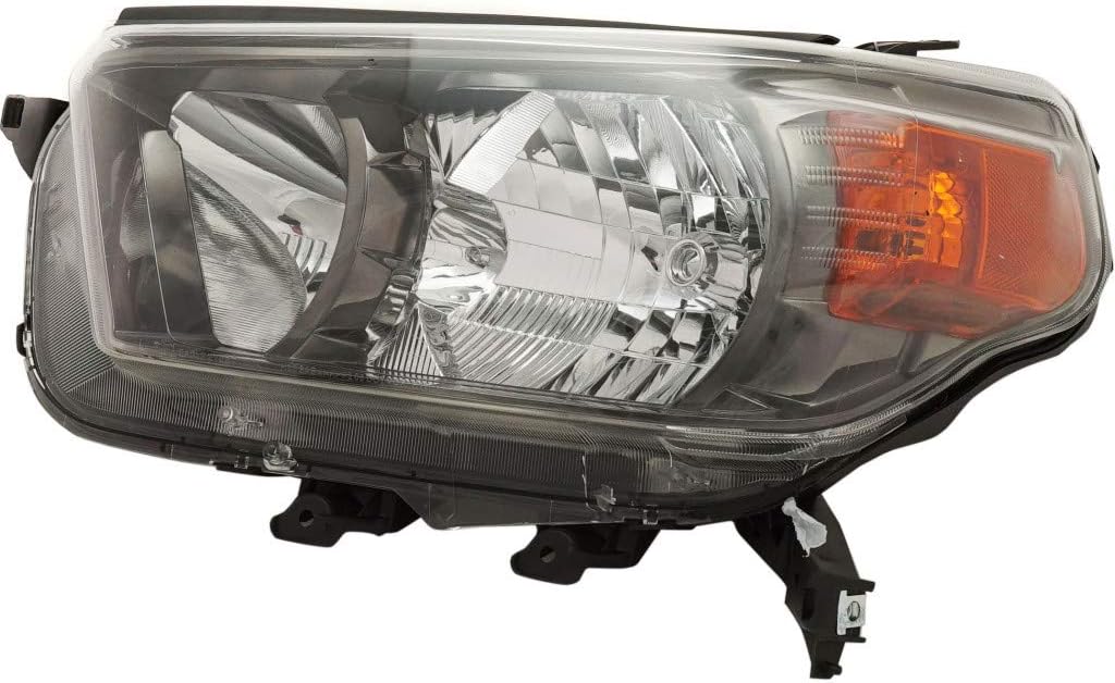 Driver and Passenger Side Headlight Assembly Lens Housing for 2010-2013 Toyota 4Runner D250