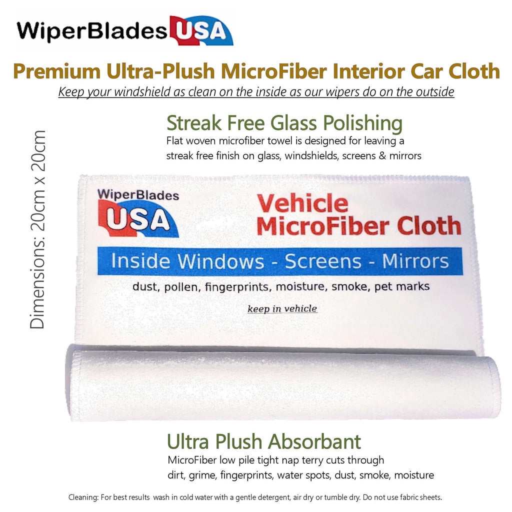 Beam Blade Wipers Set of 3 with Rear Wiper I9243