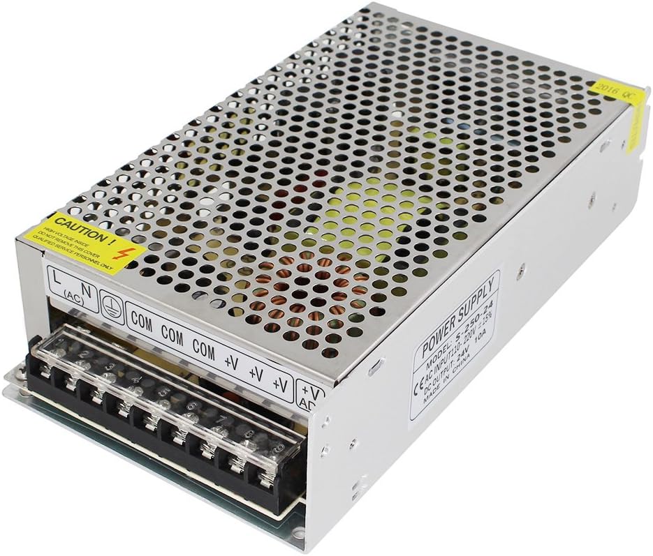 Switch Power Supply Driver, 24V 15A 360W, Pack of 2 F9990