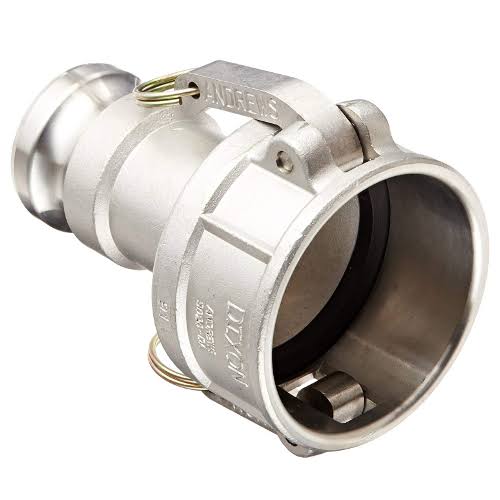 3x22 x 2x22 SS Cam & Groove Reducing Coupler x Adapter C949545