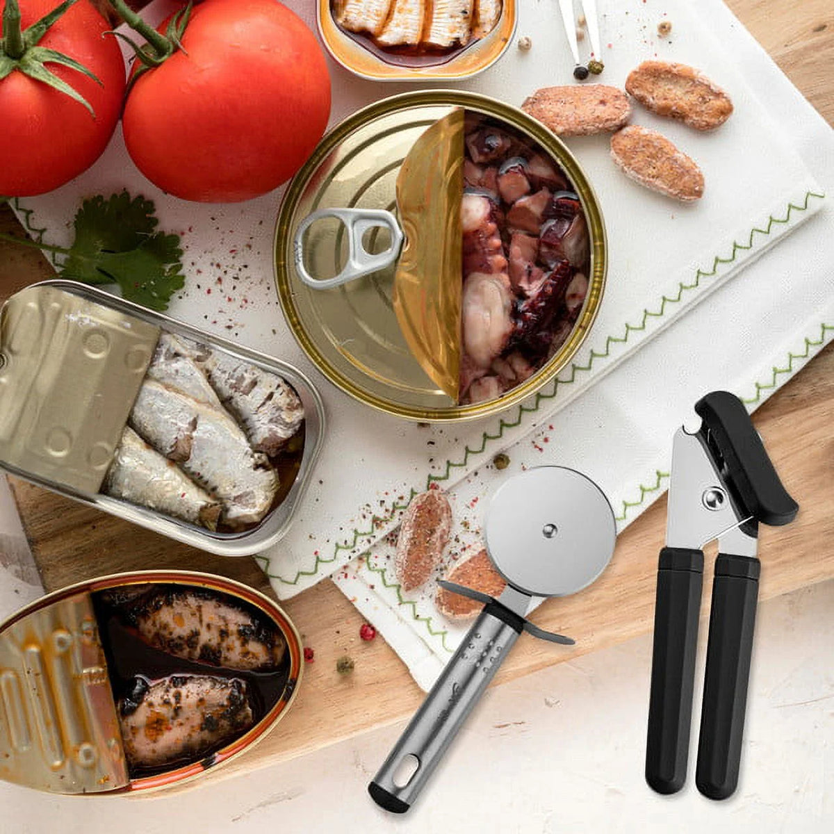 23 Pieces Black Nylon and Stainless Steel Cooking Utensils Set G421